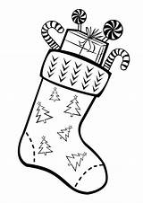 Calza Calze Navidad Meia Calcetines Strumpf Meias Regalos Malvorlagen Weihnachtssocken Stockings Colorkid Presentes Doni Weihnachten Noël Coloriages sketch template