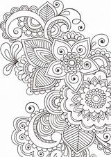 Coloring Pages Stress Anti Children Colouring антистресс Mandala раскраски Printable Paisley Adult Mindfulness раскраска Pattern Books Fairy для Sheets Print sketch template