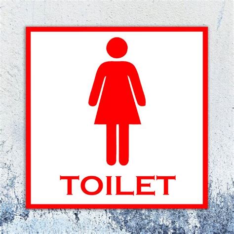 Stiker Toilet Wanita My Xxx Hot Girl