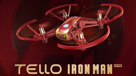 dji tello iron man edition rc drone tel