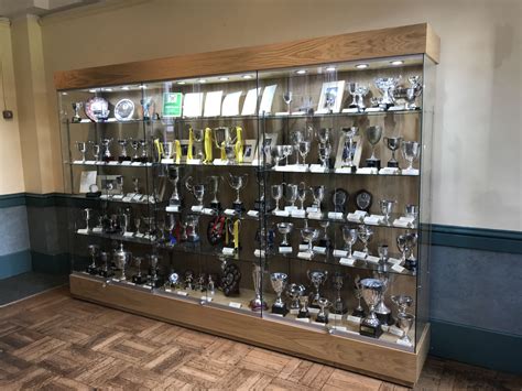 school trophy cabinet glass cabinets display trophy cabinets
