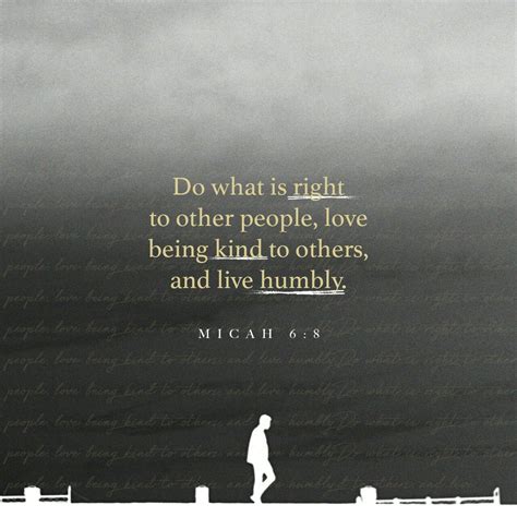 According To Micah 6 8 What Does God Require Of Us We Are “to