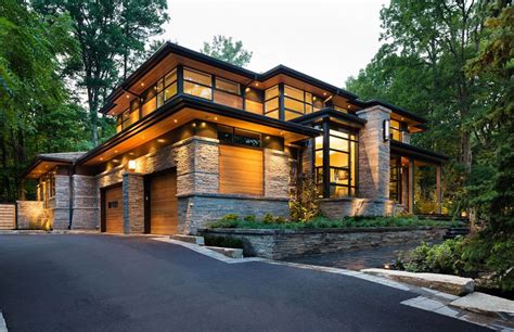 glass wood stone contemporary house exterior modern exterior modern house design modern