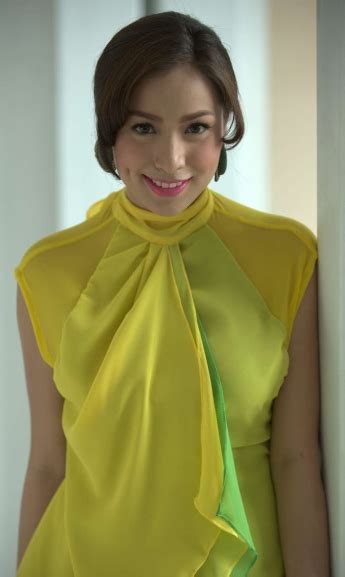sexy photos of cristine reyes in yellow and green dress
