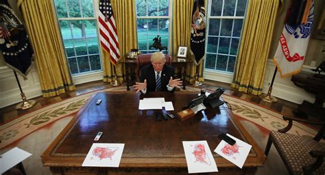 trump   days  oval office photo perfectly illustrates trumps revelation