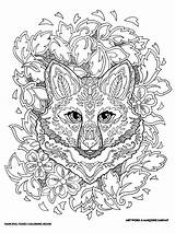 Marjorie Fanciful Sarnat Foxes sketch template