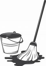 Mop Bucket Clipart Clean Cleaning Drawing Vector Tool Housekeeping Illustration Broom Supplies Cartoon Drawings Paintingvalley Collection Getdrawings Webstockreview Found sketch template