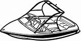 Boat Ski Drawing Pages Colouring Tower Wakeboard Line Cover Over Rnr Getdrawings sketch template