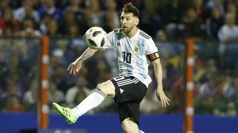 lionel leads argentina with three goal haul messi s international hat tricks