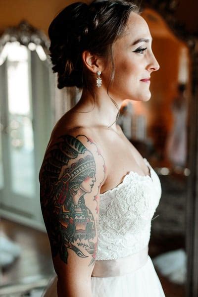 Brides With Tattoos Popsugar Beauty Photo 53