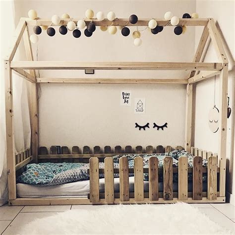 kinderbett baby boy rooms kid room decor toddler floor bed