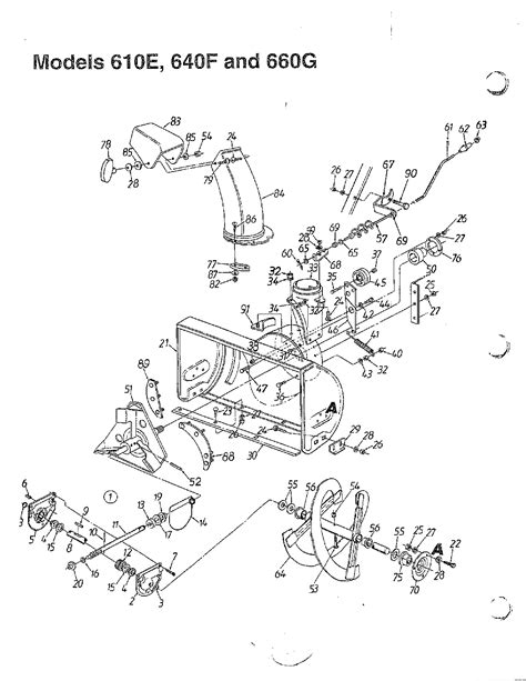 honda hs snowblower parts diagram wiring diagram pictures