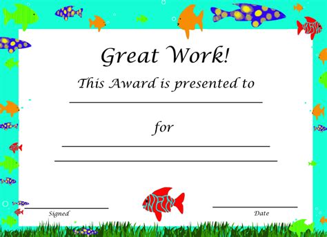 award prinables preschool ideas pinterest certificate