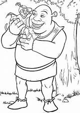 Shrek Coloring Pages Puss Boots Getcolorings sketch template