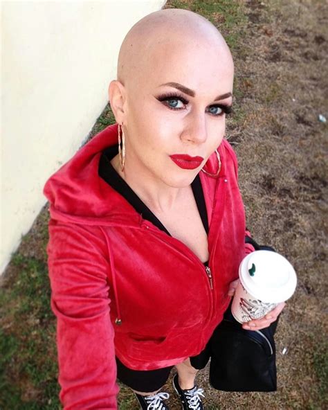 Pin By Home Run On Beautiful Bald Women Shaved Head Women Bald Girl