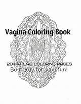 Coloring Vagina Yoni Tata Fre Paperbac sketch template