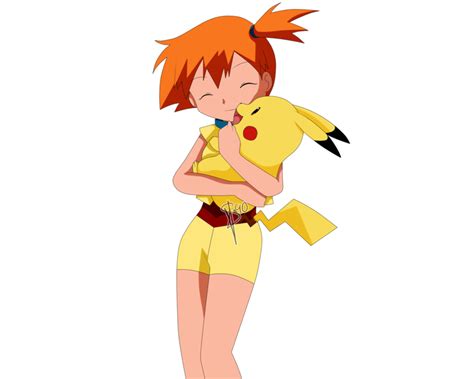 pokemon misty and pikachu on