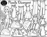 Divergent Coloring Pages Marisole Monday Paper Print Dolls Printable Click Series Roth Friends Read Book Personas Thin Getcolorings Getdrawings Paperthinpersonas sketch template