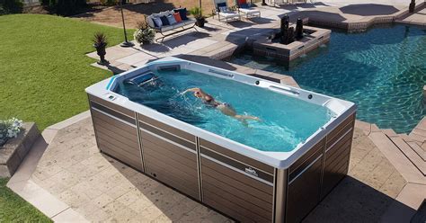 swim spa  fitness pool system hot tub pool