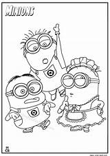 Coloring Minion Pages Minions Valentine Getdrawings Color Printable Birthday Getcolorings sketch template