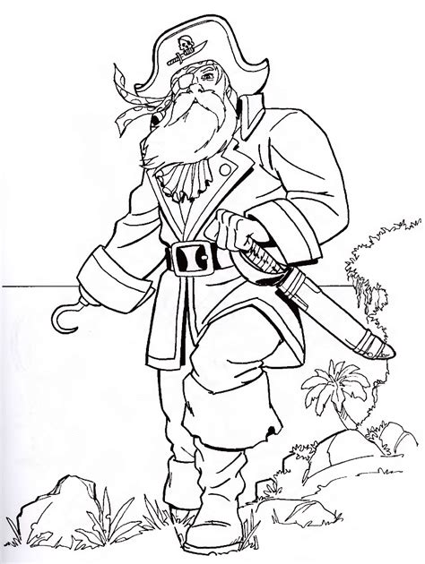 coloring pages  pirates coloring home