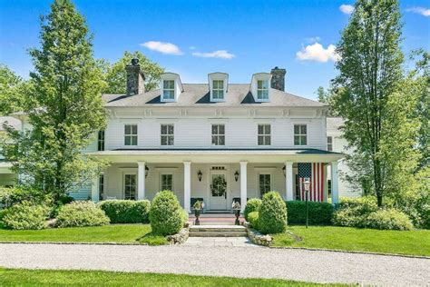 market westport estate  federal style colonial  touch  southern charm connecticut