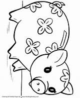 Coloring Pages Piggy Bank Animal Toy Flower Printable Pig Clipart Coloringhome Toys Print Kids Honkingdonkey Favorite Fun Library Educational Play sketch template