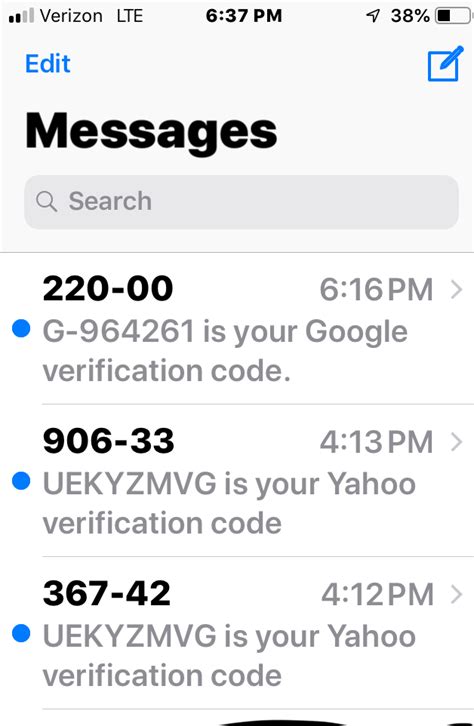 received  verification code   phone text messages    gmail community
