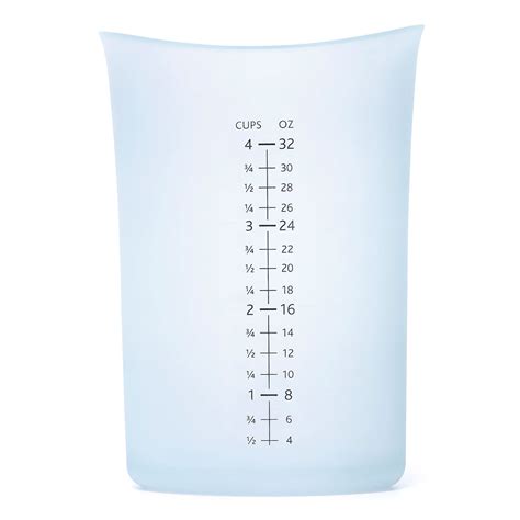 isi   measuring cup  cup capacity curved lip