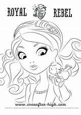 Ever High After Coloring Pages Maddie Hatter Madeline Fairest Getting Liv Pet Print Cerise Hood Everafter Color Printable Getcolorings Apple sketch template