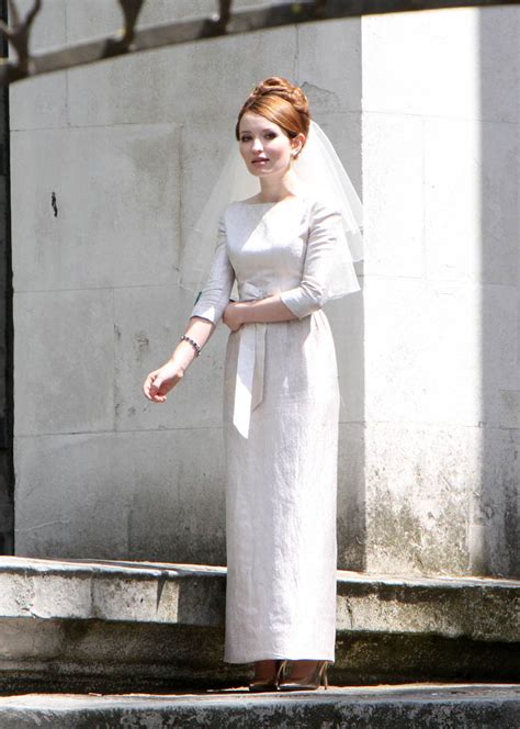 tom hardy and emily browning shoot wedding scene on the set of legend