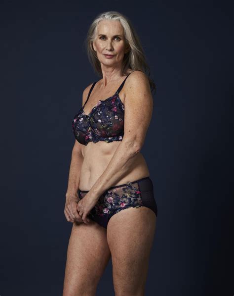 This Lingerie Campaign Stars A 59 Year Old Model Who Says
