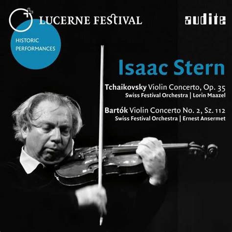 Isaac Stern Tchaikovsky Violin Concerto Op 35 Bartók Violin