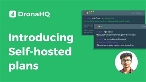 dronahq  hosted deploy  hosted version  dronahq    infra youtube