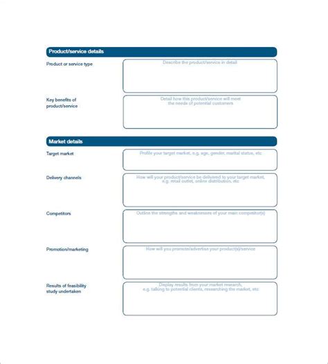 simple business plan template   sample  format downlo