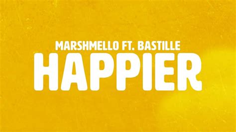 marshmello ft bastille happier chords chordify