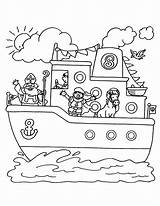 Sinterklaas Stoomboot Voorbeel Honderden Pakjesboot Sint Onderweg Piet Zwarte Krijtstift Daar Knutselen Kleuren Noël Ontdek sketch template