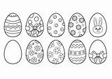 Pascua Huevos Huevo Decorar Decorados Recortar Hogarmania Pintar Conejo Amb Cativos Mandalas Plantilla Ovos Paracolorear sketch template
