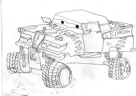 monster truck everett  chevyrw  deviantart