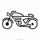 Motocicleta Colorir sketch template