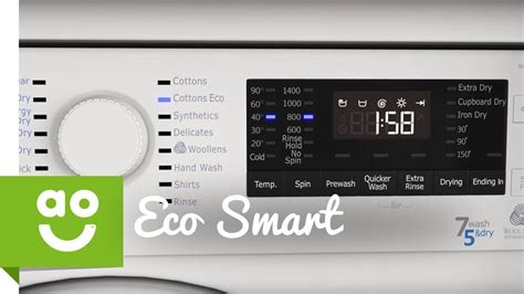 beko ecosmart washer dryers aocom youtube