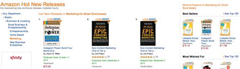 amazon  hot  release   marketing category pre order  copy today  images