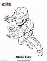 Coloring Marvel Super Hero Adventures Sheets Fun Disney Man Iron Superheroes Drawing Disneyfanatic sketch template