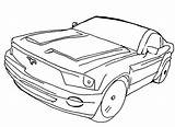 Coloring Mustang Pages Ford Car Street Lego Printable Print Getcolorings 1965 Tocolor Racecar sketch template