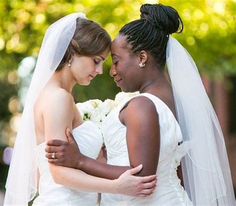 Lesbian Weddings Interracial Wedding Lesbian Marriage Lesbian Bride