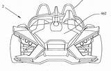 Polaris Slingshot Reverse Wheeler Patent Trike Tri Automotiveblogz Autoevolution sketch template