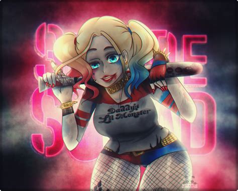 harley quinn [suicide squad] by a i k art on deviantart