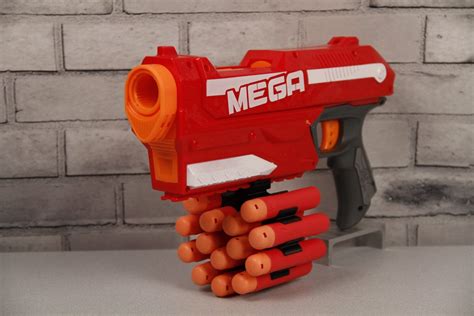 printed   mega dart holder  nerf gun