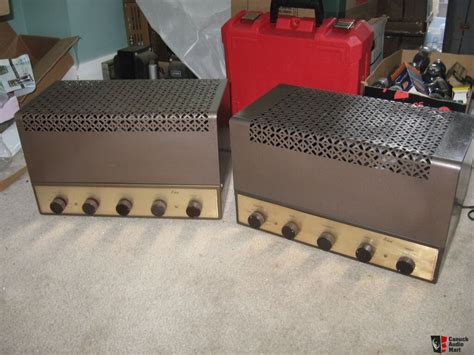 eico hf amplifier pair photo  canuck audio mart