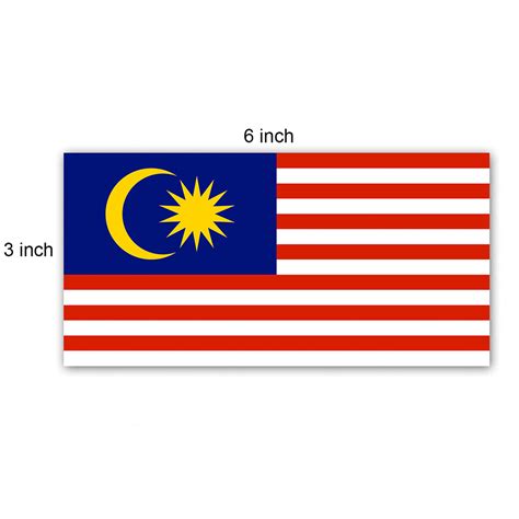 bendera malaysia malaysia flag    cm  cm set